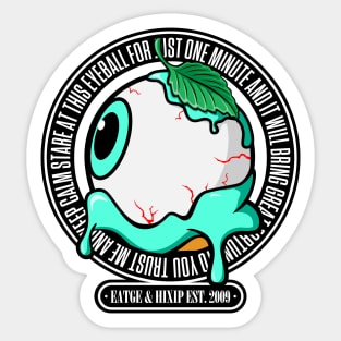 Mint Eye's cream Sticker